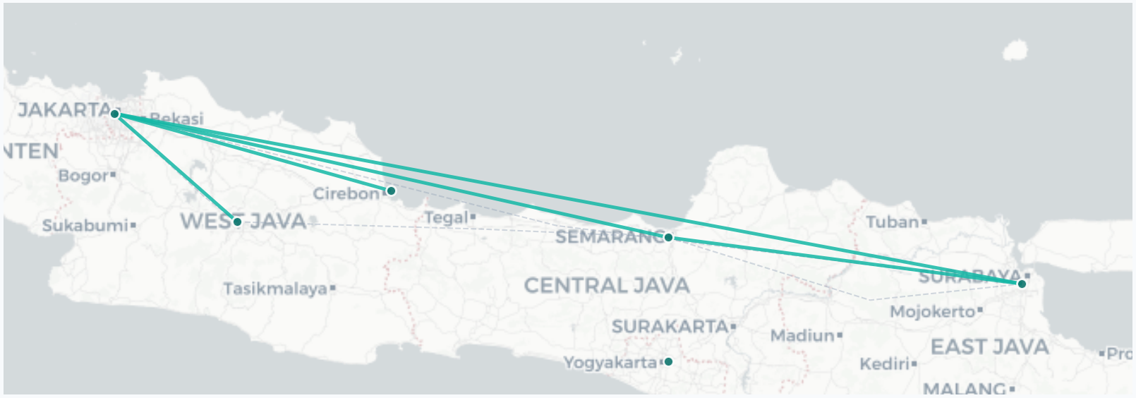 Custom GraphHopper routing engine optimized for Indonesia OSM road network